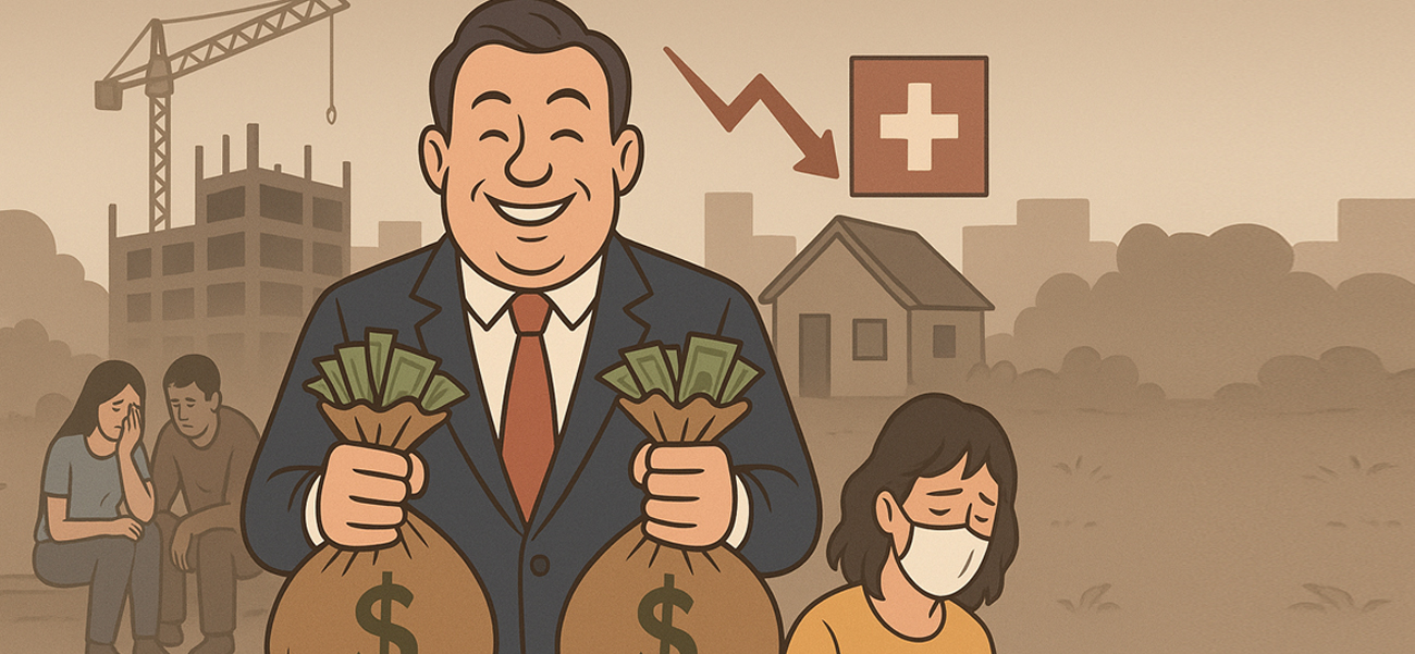 El presupuesto del saqueo